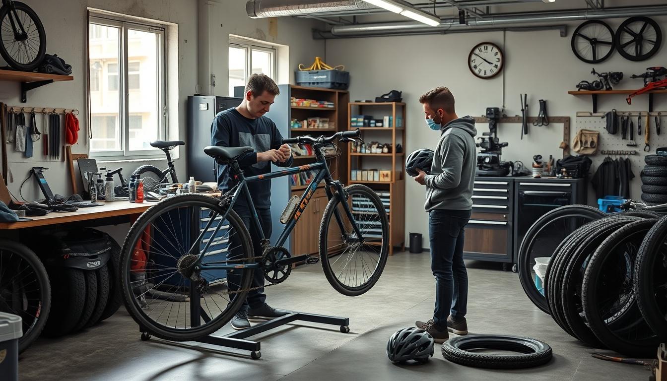 Reparación y mantención de bicicletas